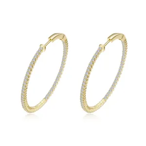 35 mm Hoop Earrings