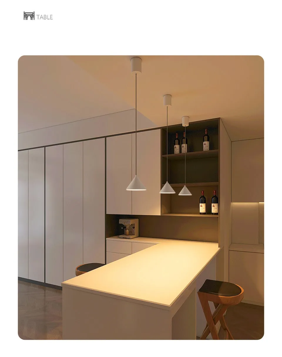 AiS Modern Design Pendant Light Adjustable Lift height 1.8m