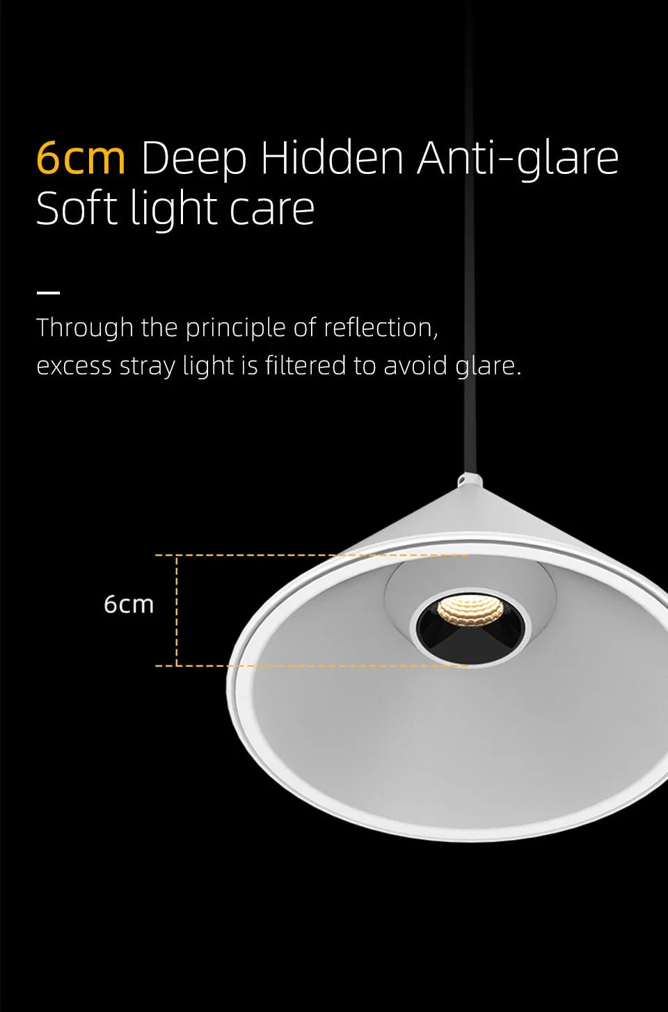 AiS Modern Design Pendant Light Adjustable Lift height 1.8m