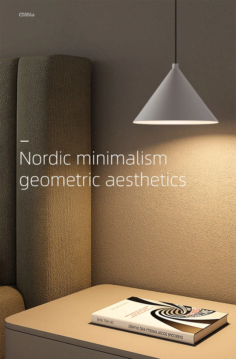AiS Modern Design Pendant Light Adjustable Lift height 1.8m