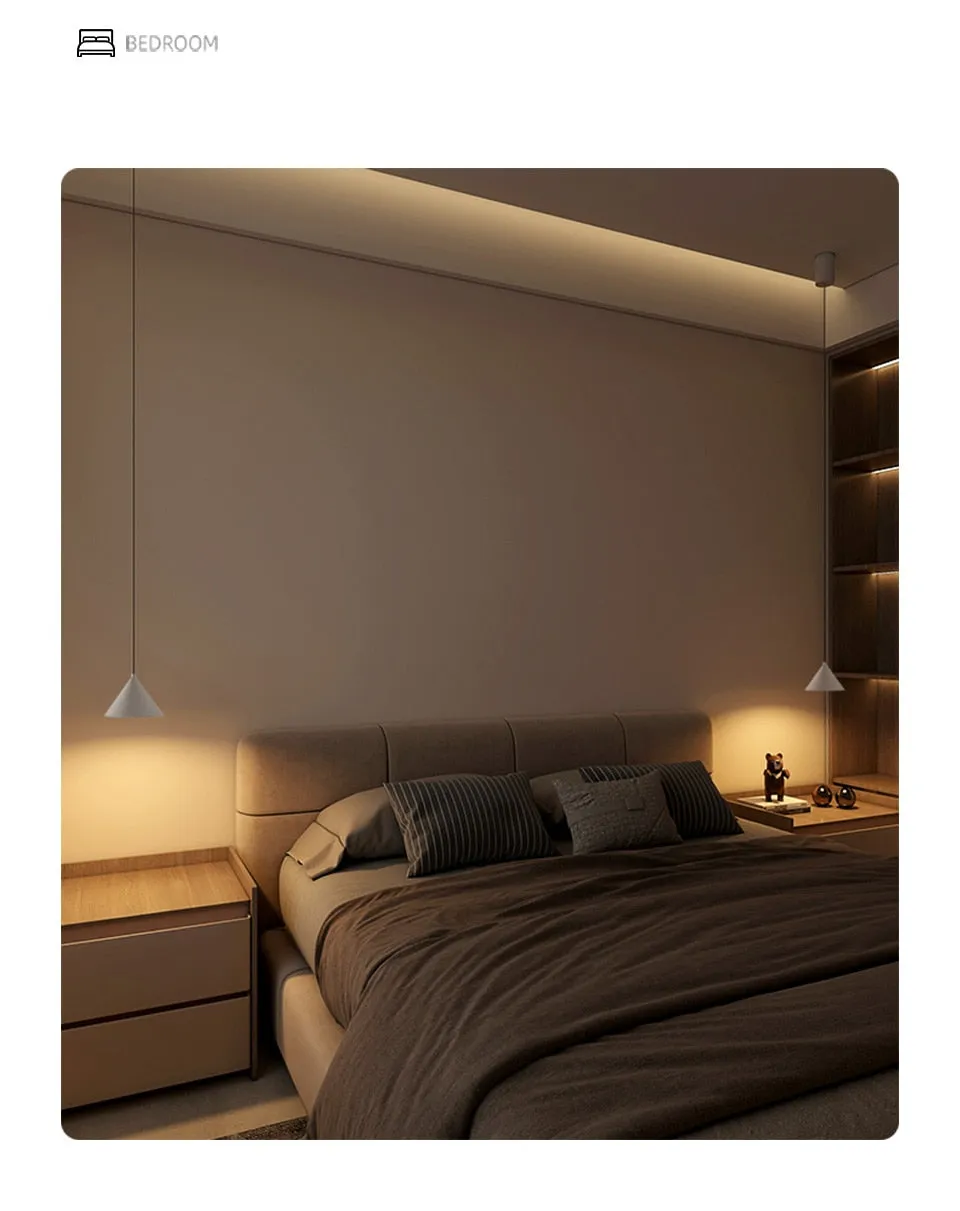 AiS Modern Design Pendant Light Adjustable Lift height 1.8m
