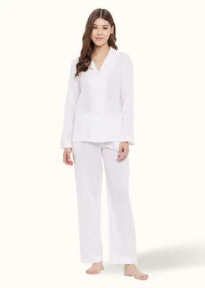 Amy Cotton Lace Sleep Pyjamas Set