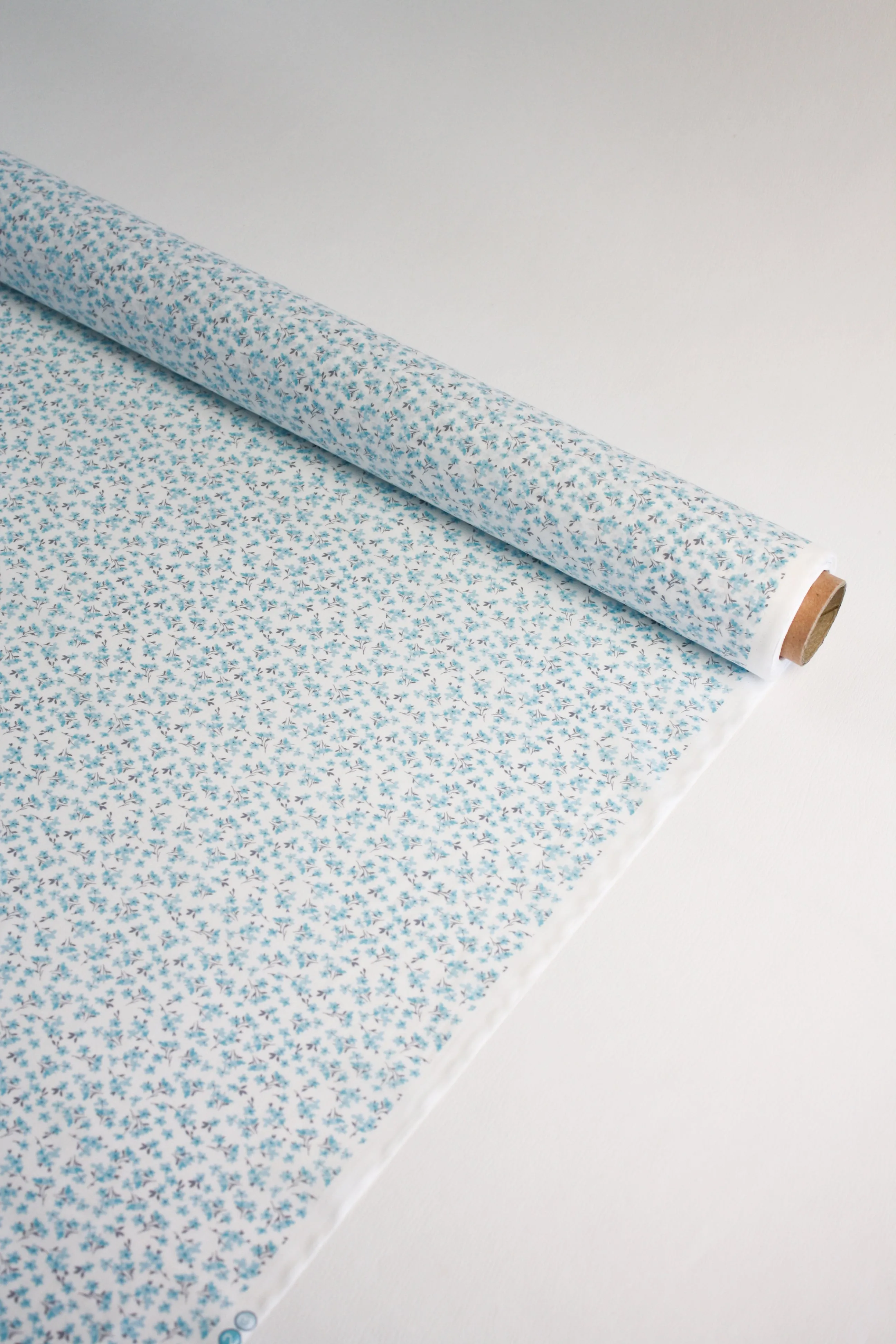 Anni - Printed Cotton | Sky