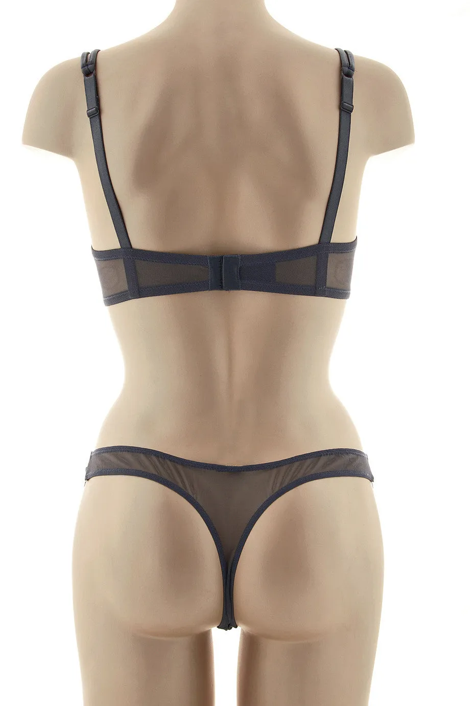 ARGENTOVIVO TULLE Pink Ribbon Thong