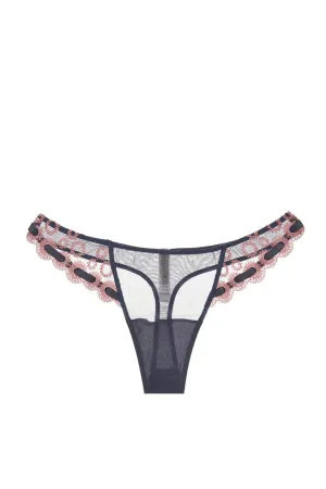 ARGENTOVIVO TULLE Pink Ribbon Thong