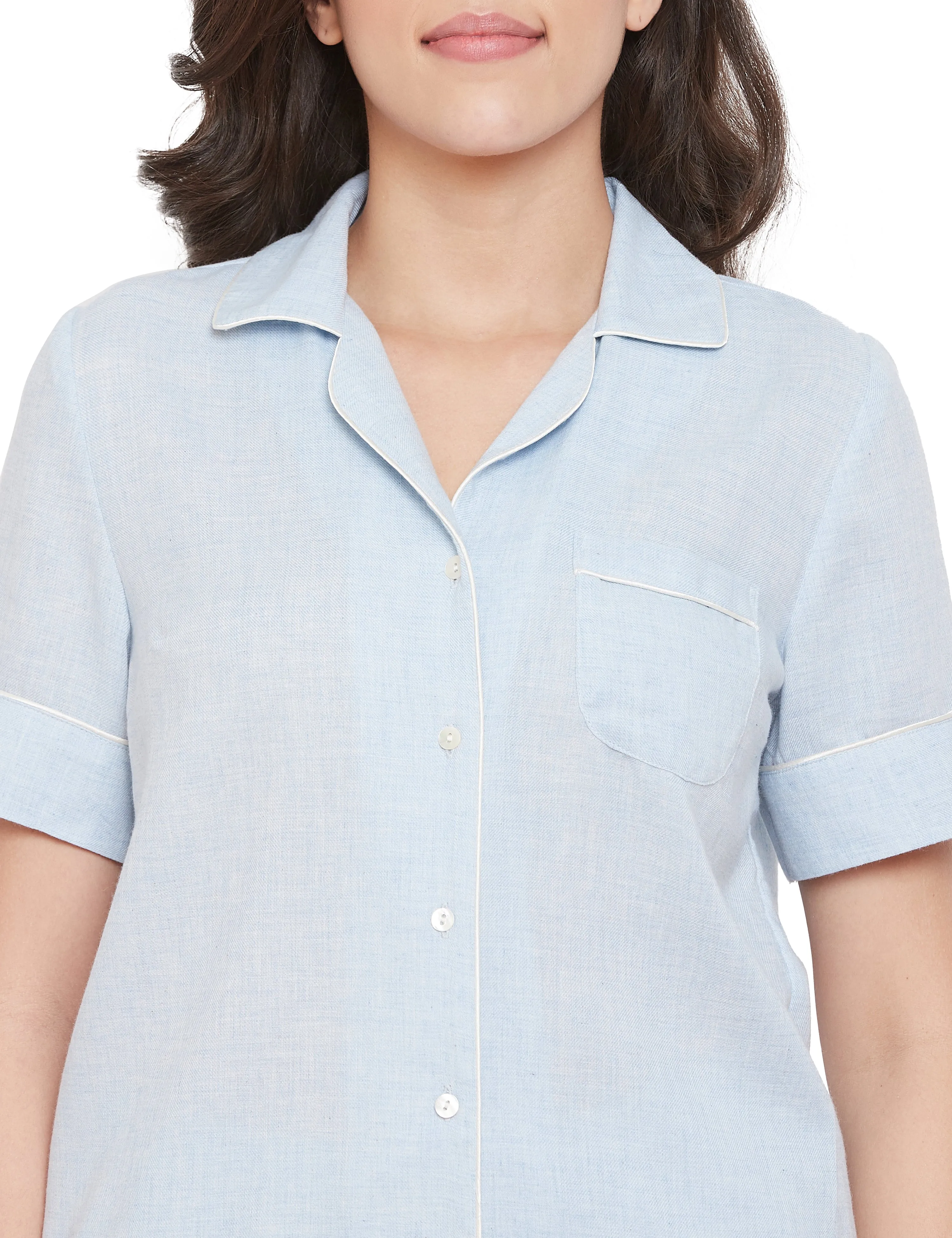 Ashley Cotton Melange Sleep Capri Set