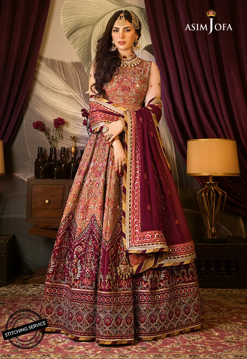 Asim Jofa Baad-E-Naubahar Luxury Wedding Formal Collection – AJBN-12