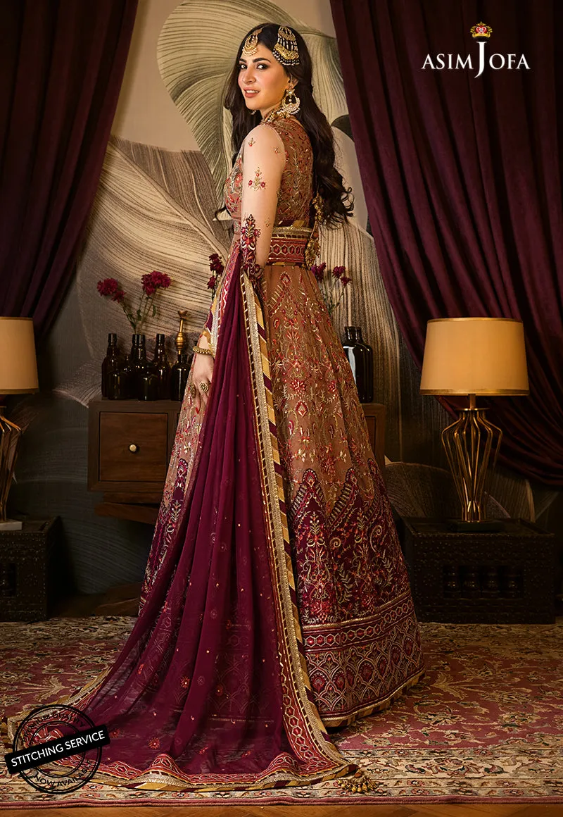 Asim Jofa Baad-E-Naubahar Luxury Wedding Formal Collection – AJBN-12
