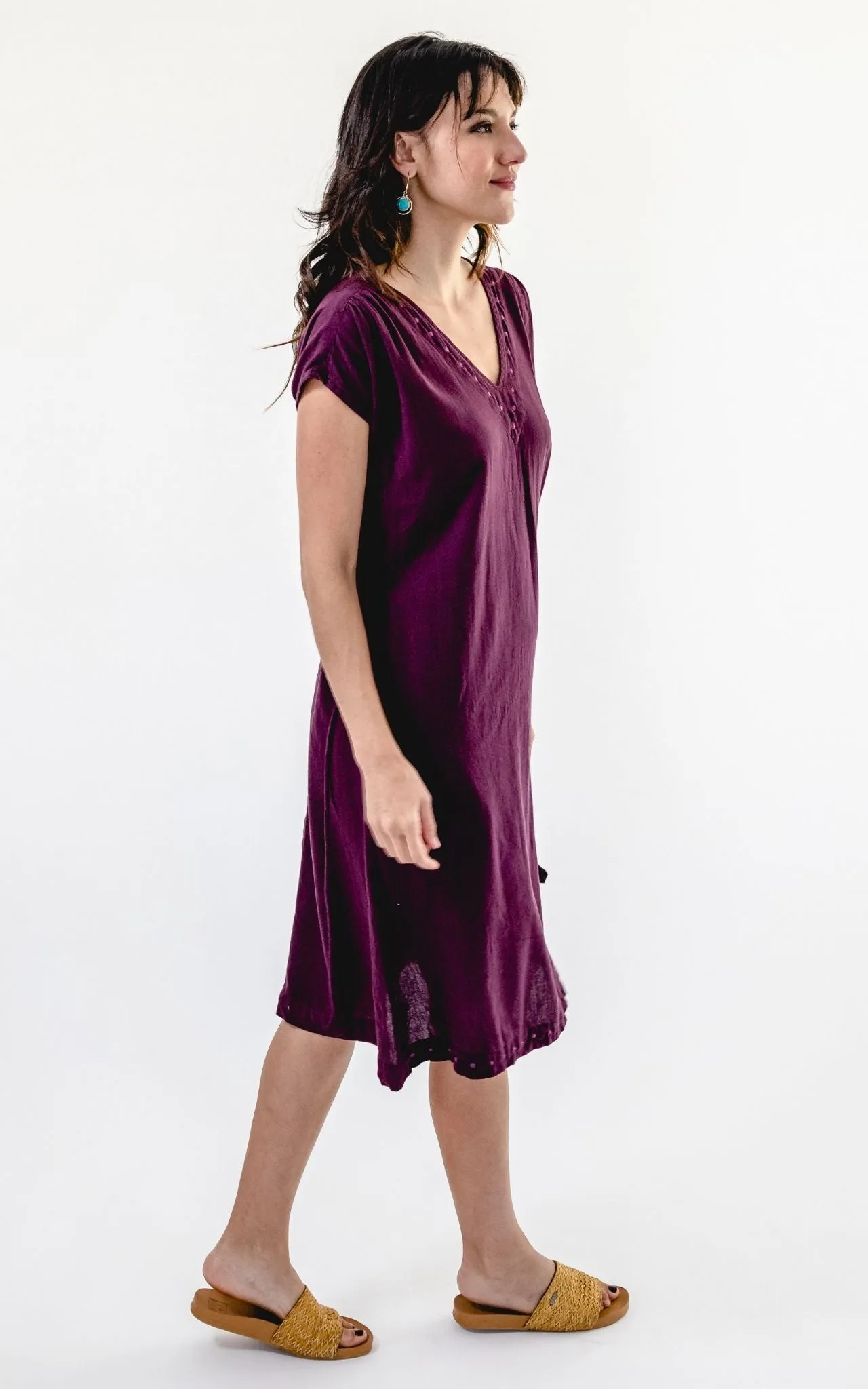 Aurora Dress - Embroidered