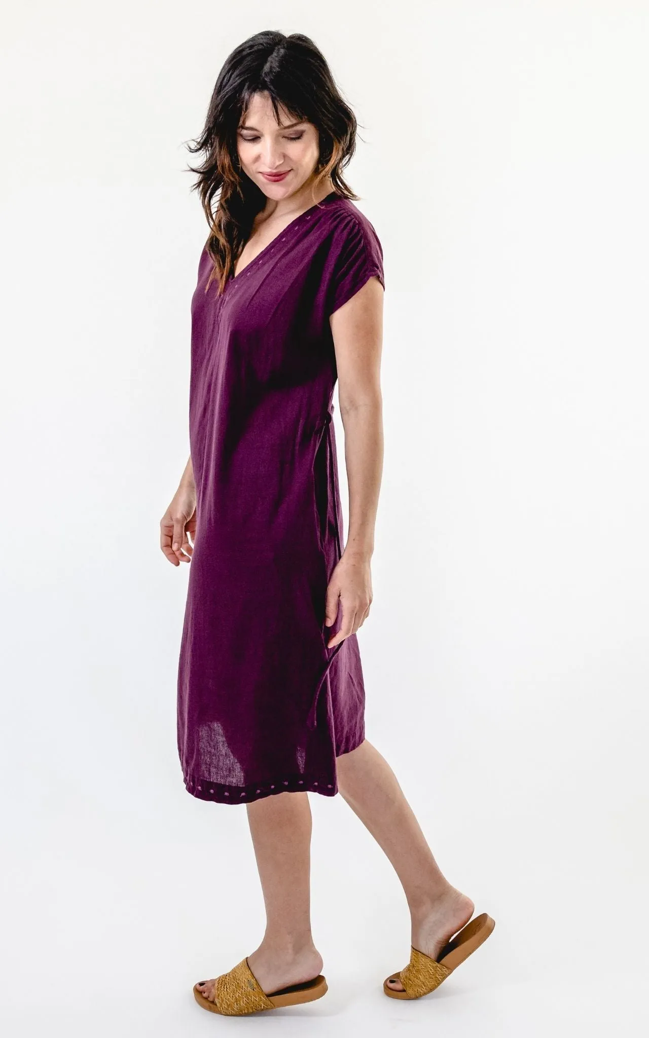 Aurora Dress - Embroidered
