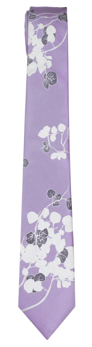 Bougainvillea Tie in Lavender