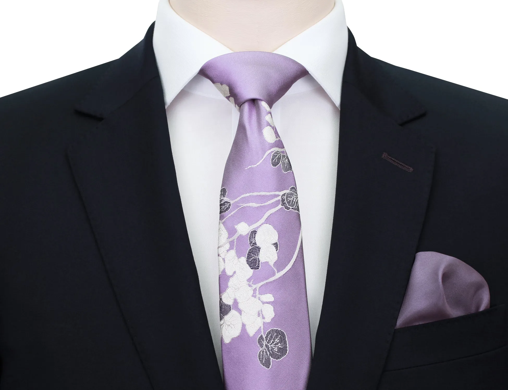 Bougainvillea Tie in Lavender
