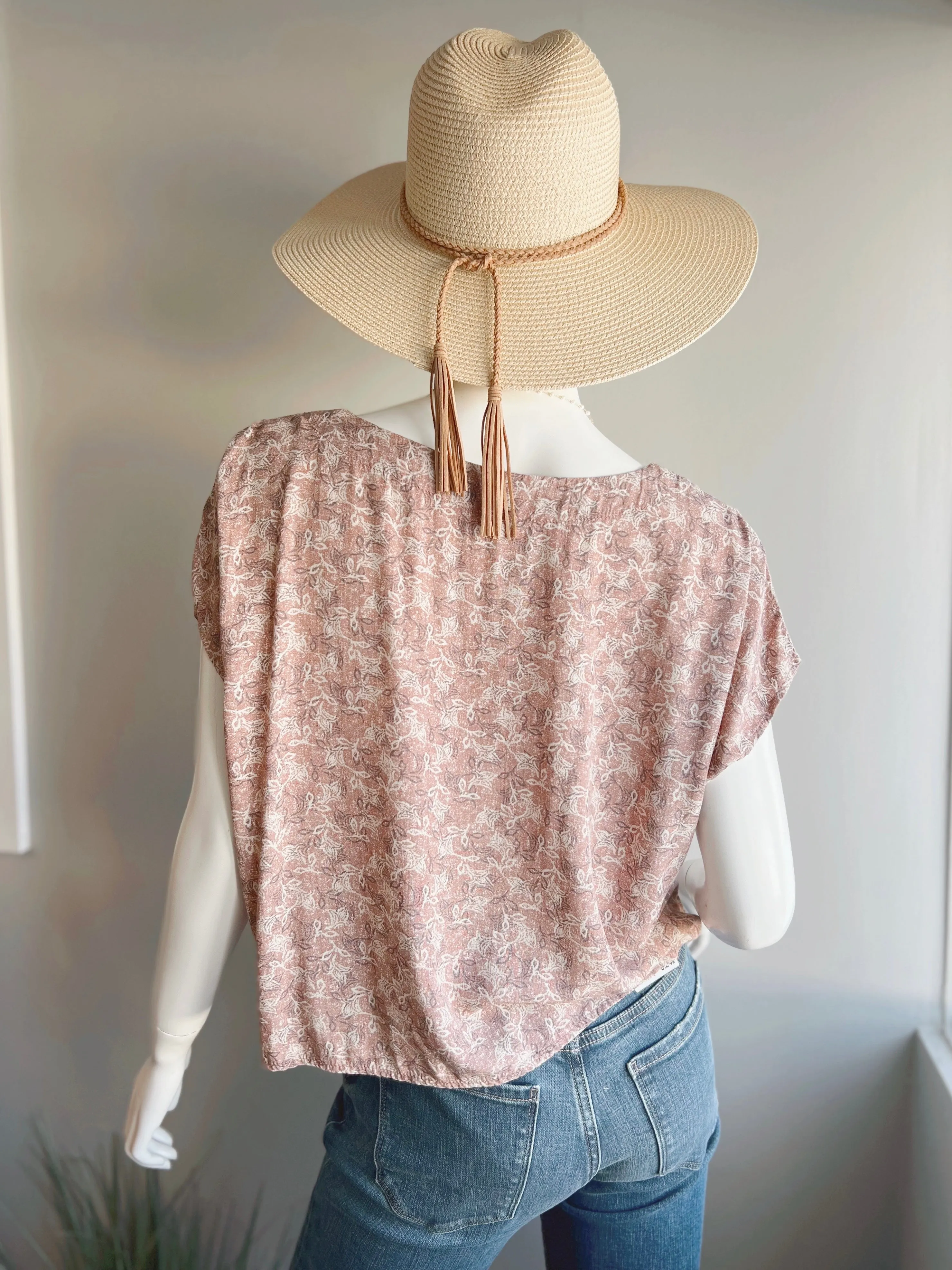 Boxy Slub Top (FINAL SALE)