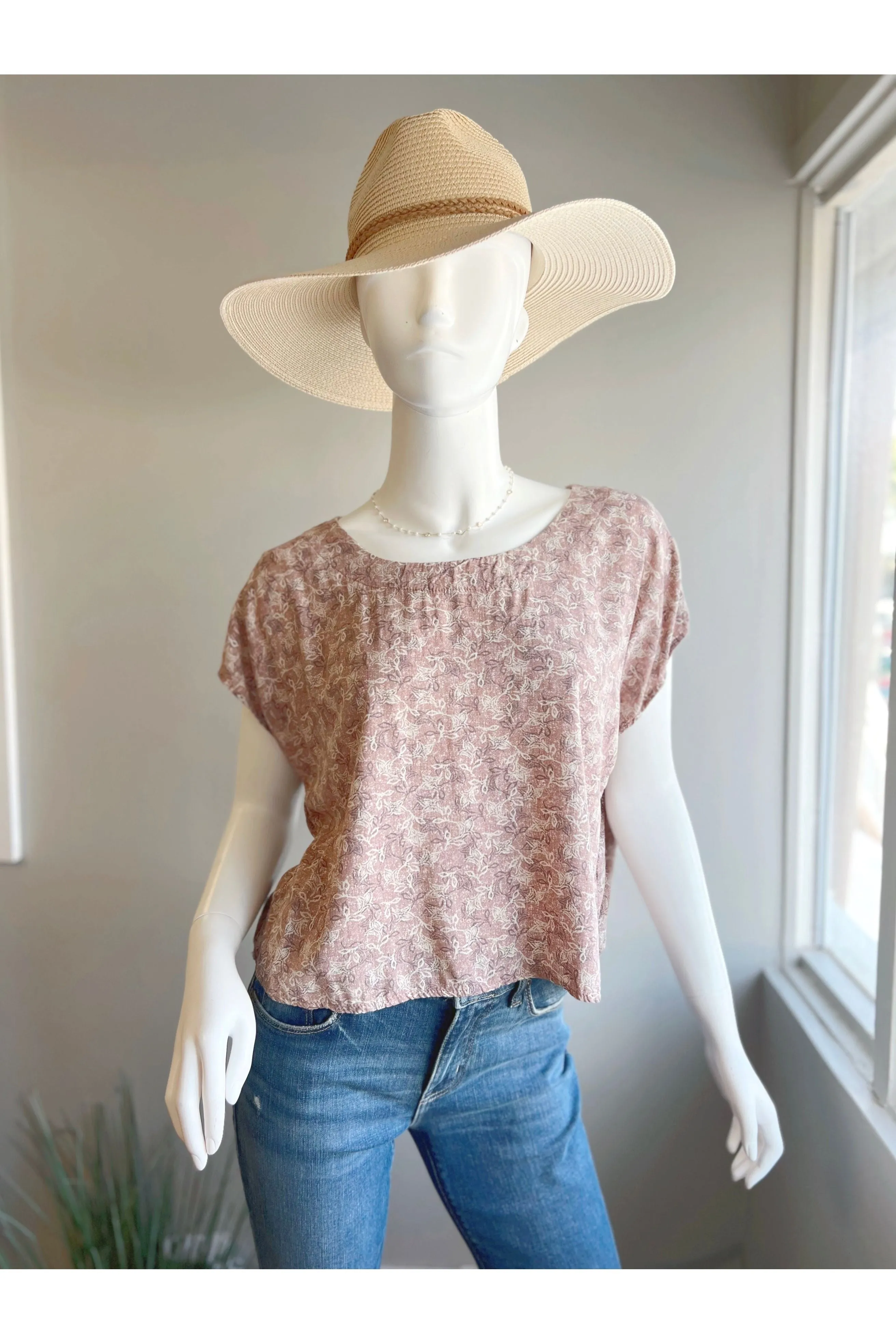 Boxy Slub Top (FINAL SALE)