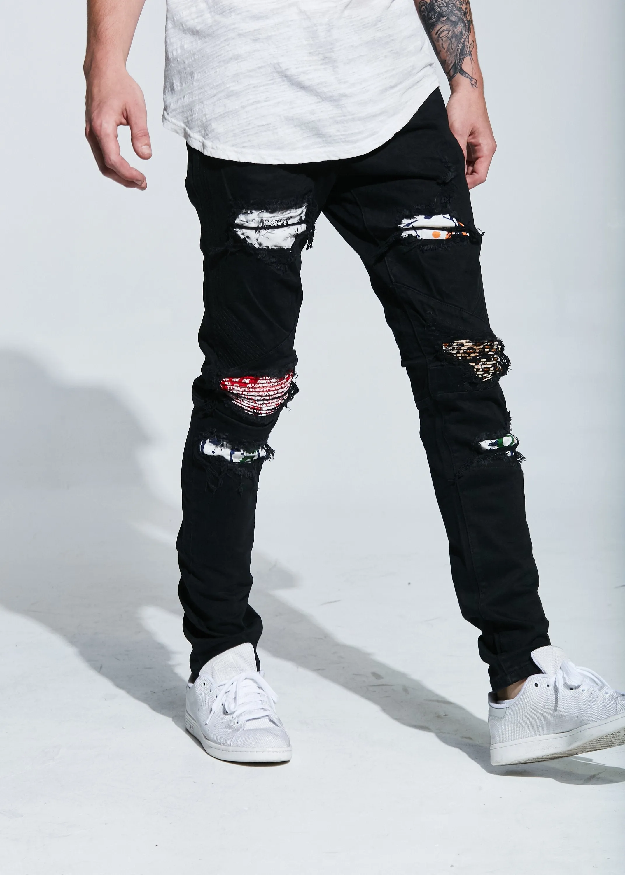 CHANDLER DENIM (MULTI-PRINT)