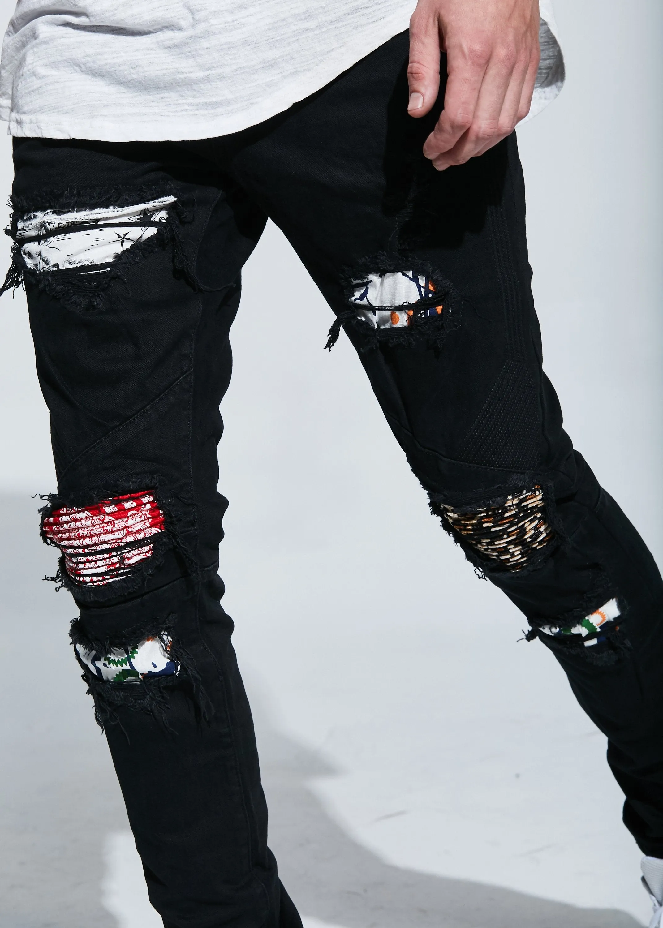 CHANDLER DENIM (MULTI-PRINT)