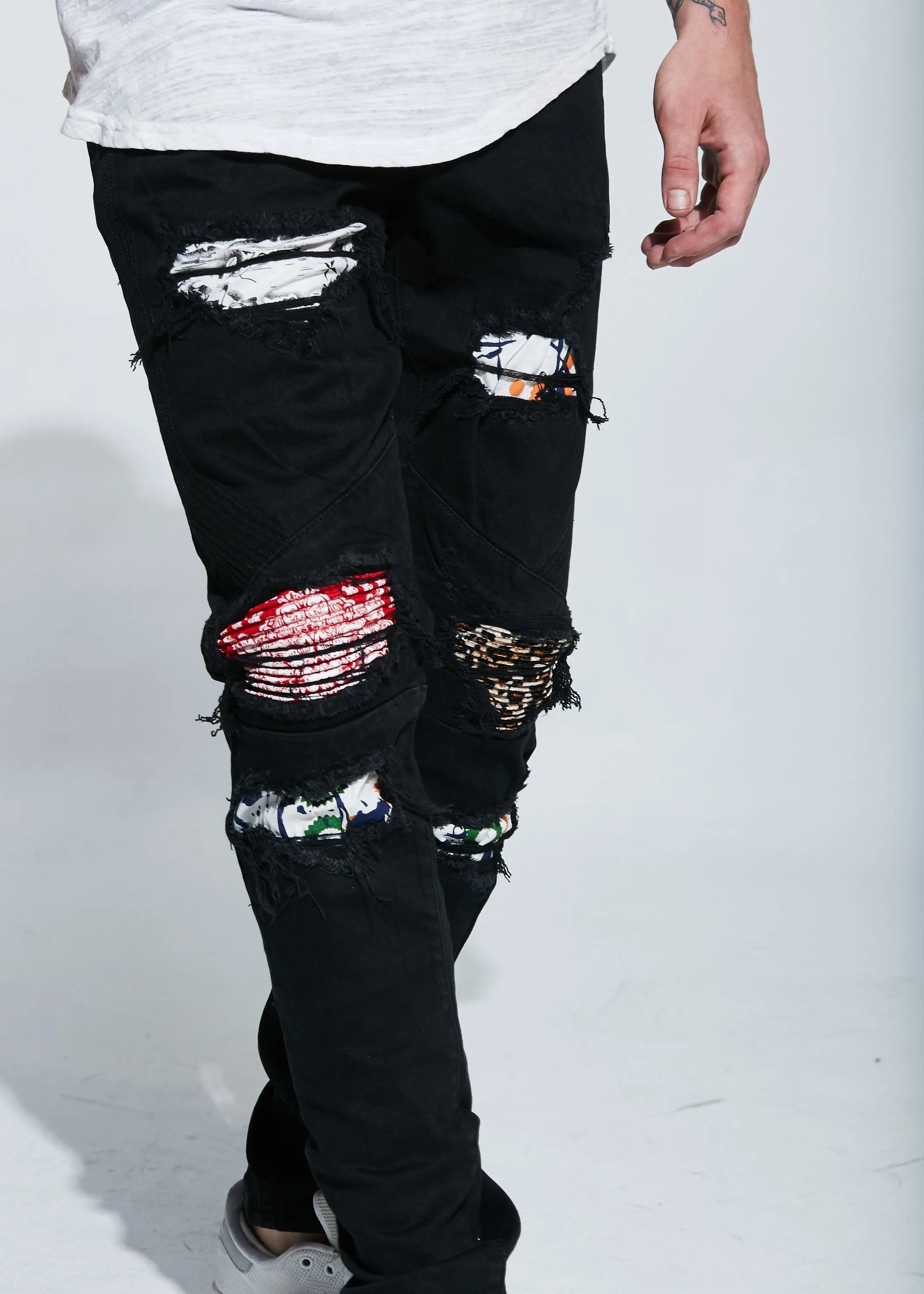 CHANDLER DENIM (MULTI-PRINT)