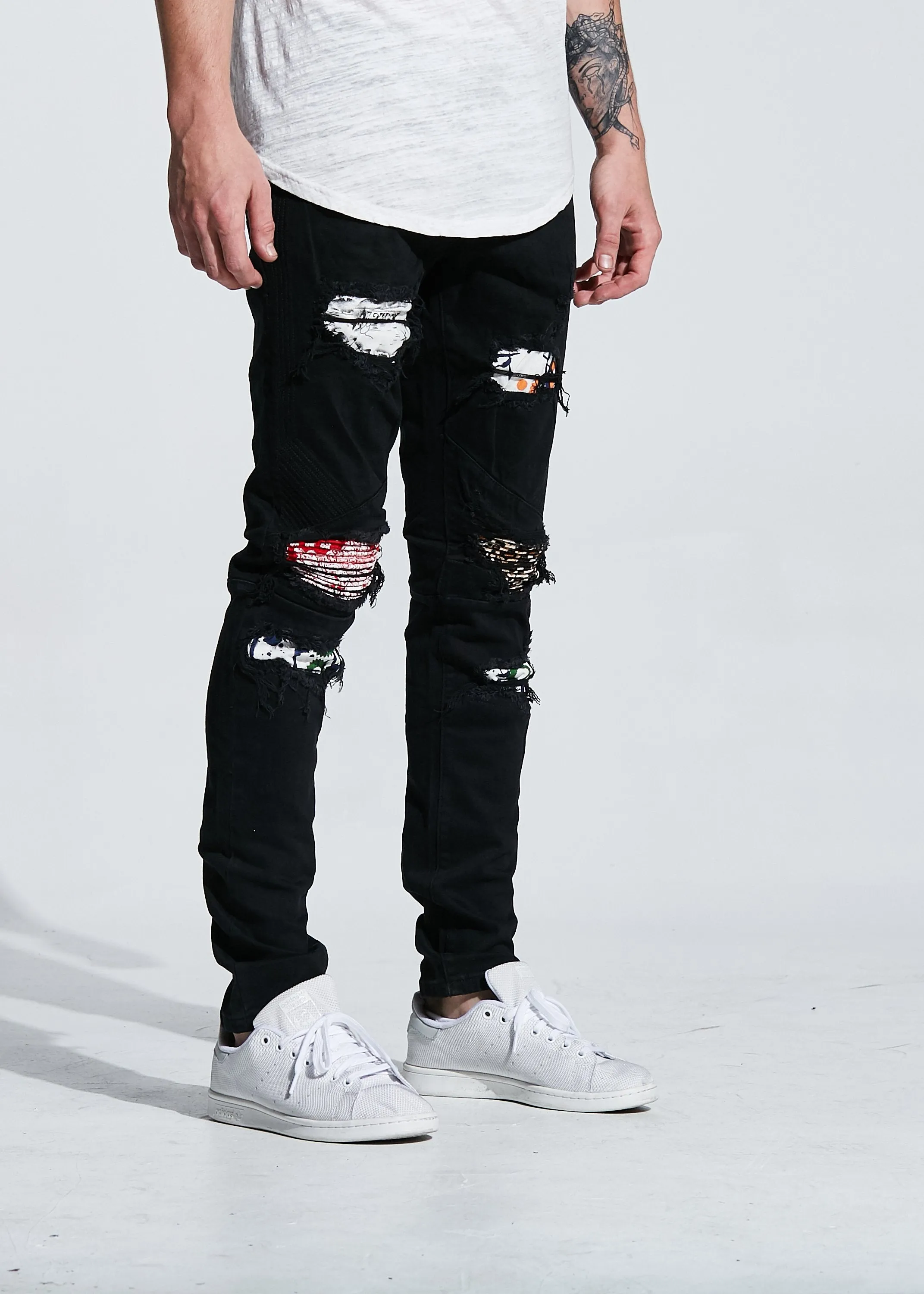 CHANDLER DENIM (MULTI-PRINT)