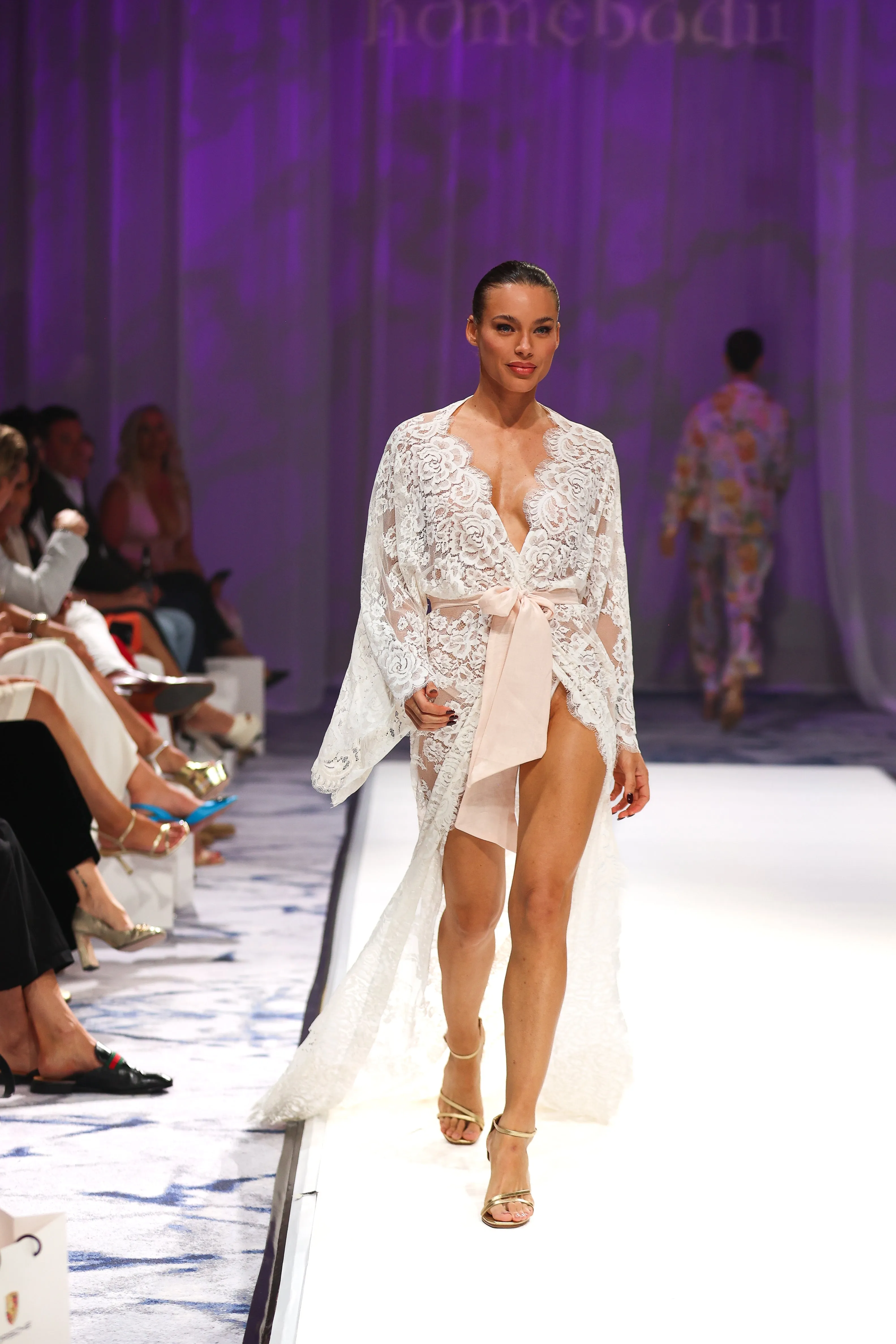 Couture Luxury Robe Collection: Versailles Lace Robe
