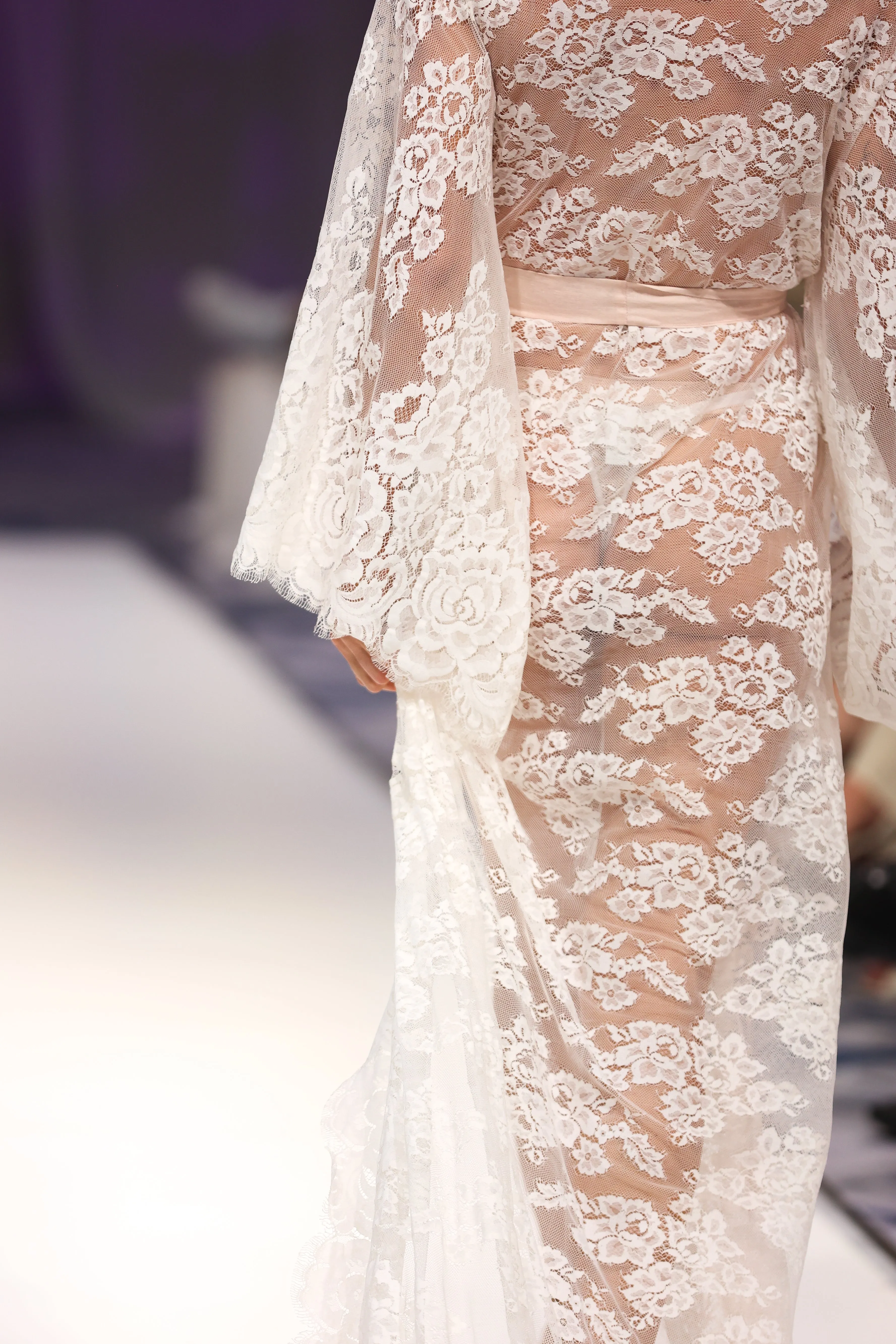Couture Luxury Robe Collection: Versailles Lace Robe