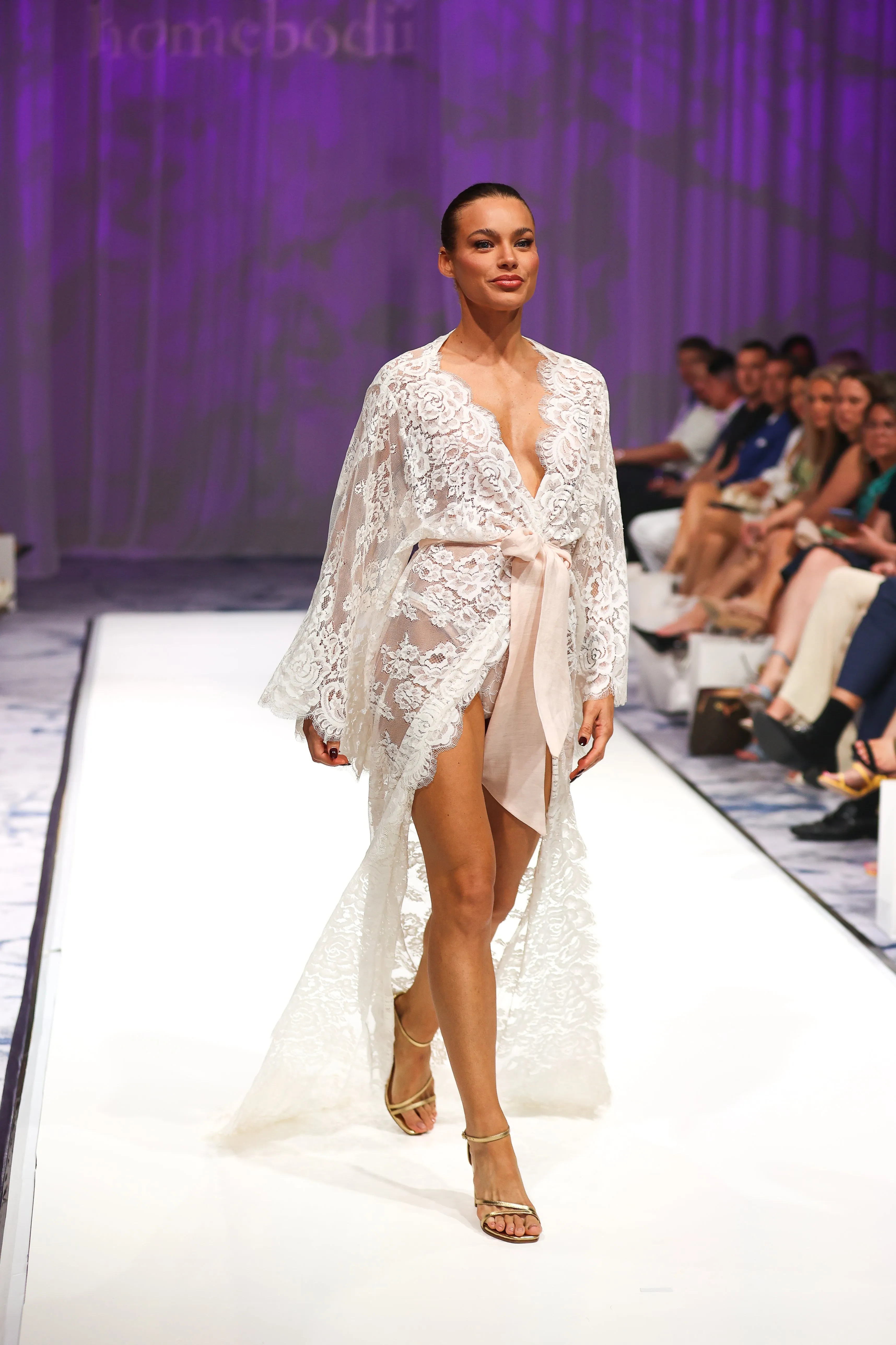 Couture Luxury Robe Collection: Versailles Lace Robe