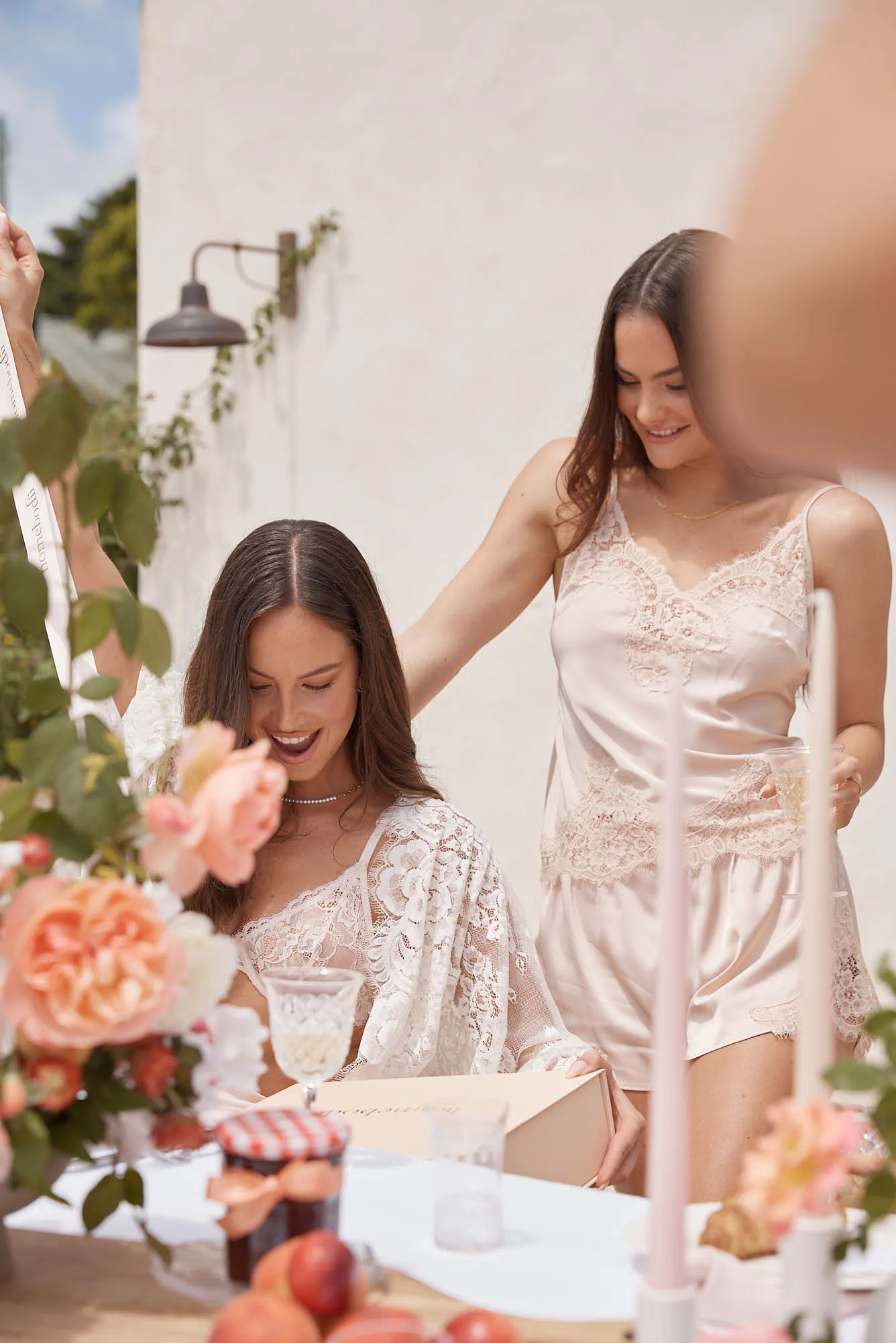 Couture Luxury Robe Collection: Versailles Lace Robe
