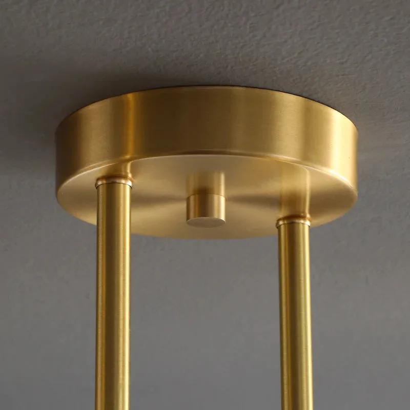 Cube Design Modern Luxurious Lustre Chandelier Gold Hanging Light