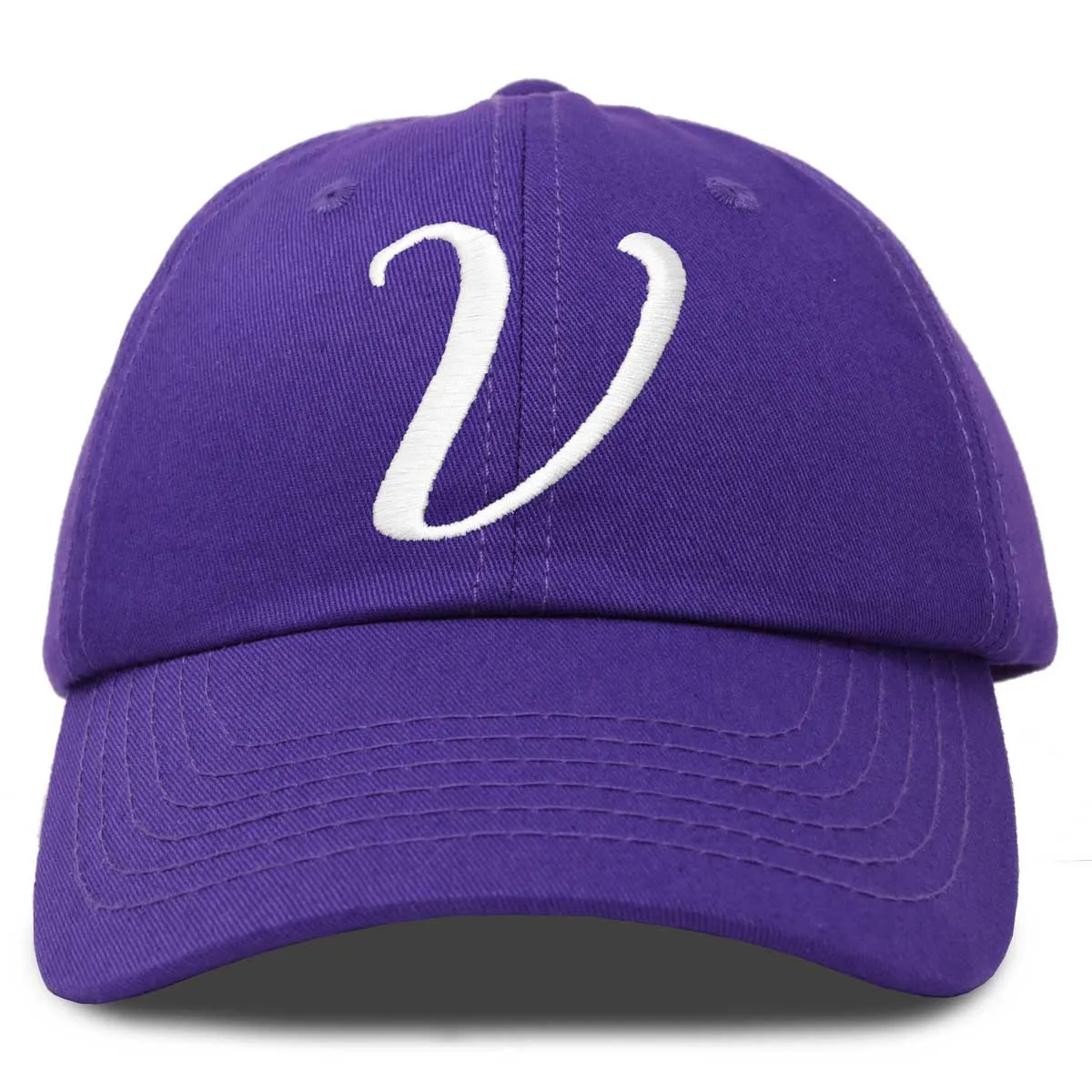 Dalix Initial Letter V Hat