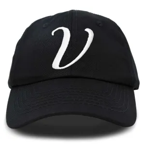 Dalix Initial Letter V Hat