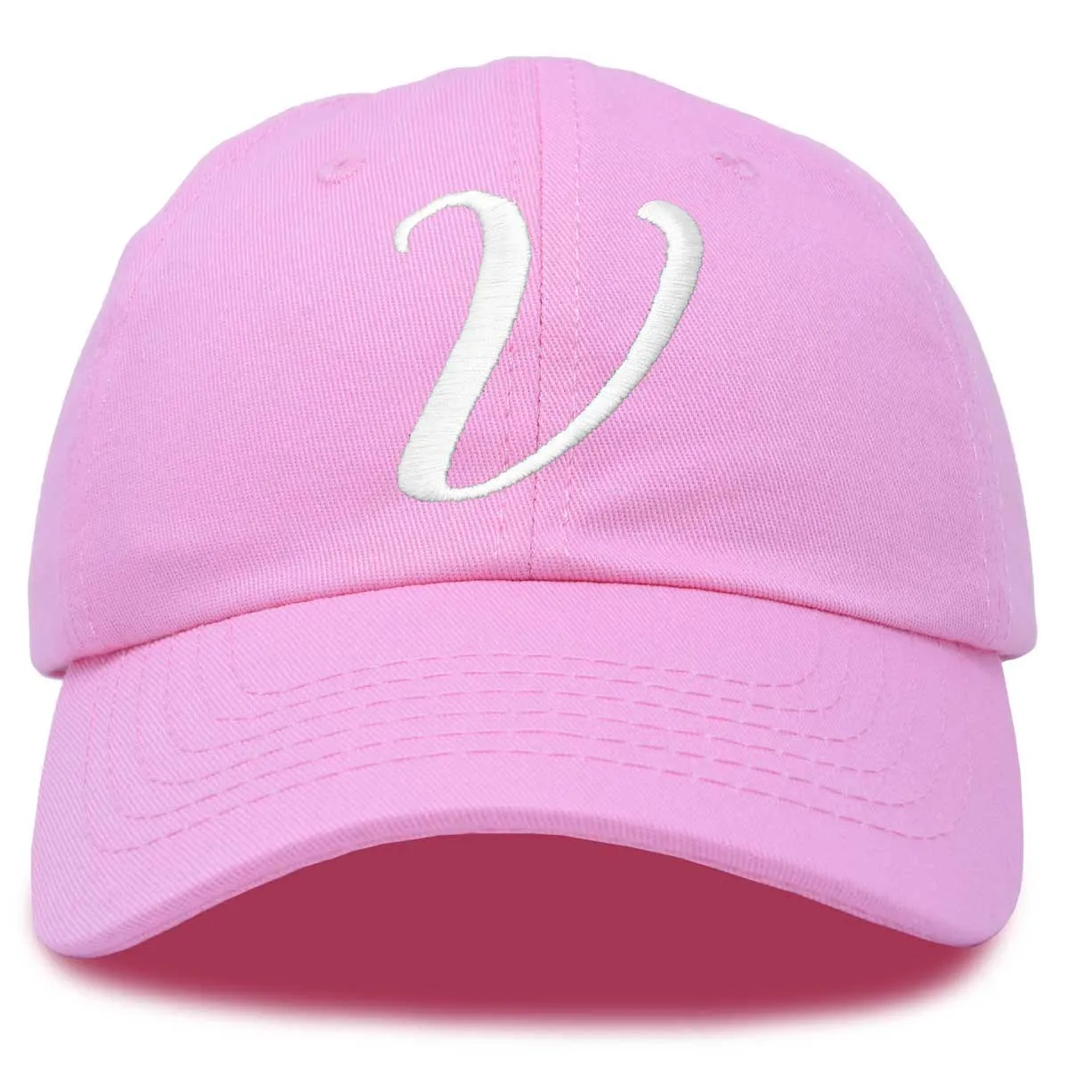 Dalix Initial Letter V Hat