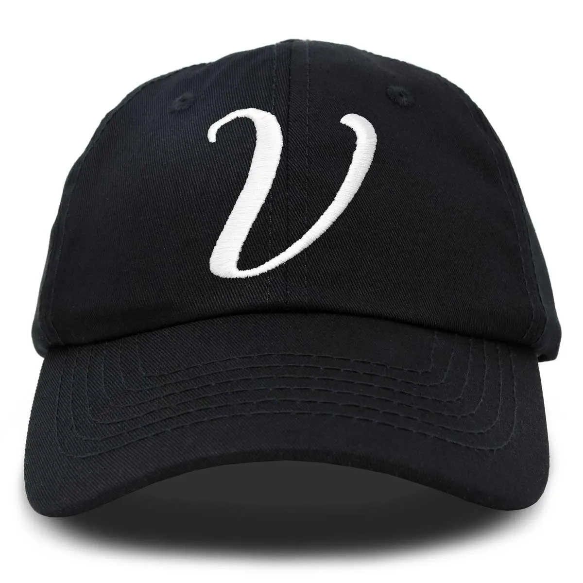 Dalix Initial Letter V Hat