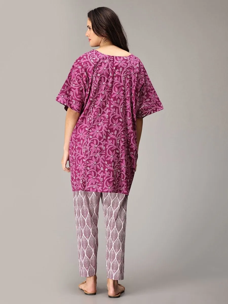 Dilruba Maternity and Nursing Co Ord Set