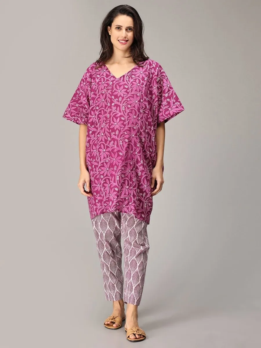 Dilruba Maternity and Nursing Co Ord Set