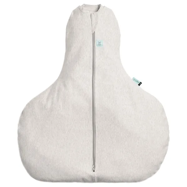 ergoPouch Hip Harness Cocoon Swaddle Bag 1.0 TOG - Grey Marle - 6 to 12 Months
