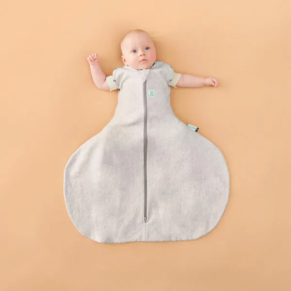 ergoPouch Hip Harness Cocoon Swaddle Bag 1.0 TOG - Grey Marle - 6 to 12 Months