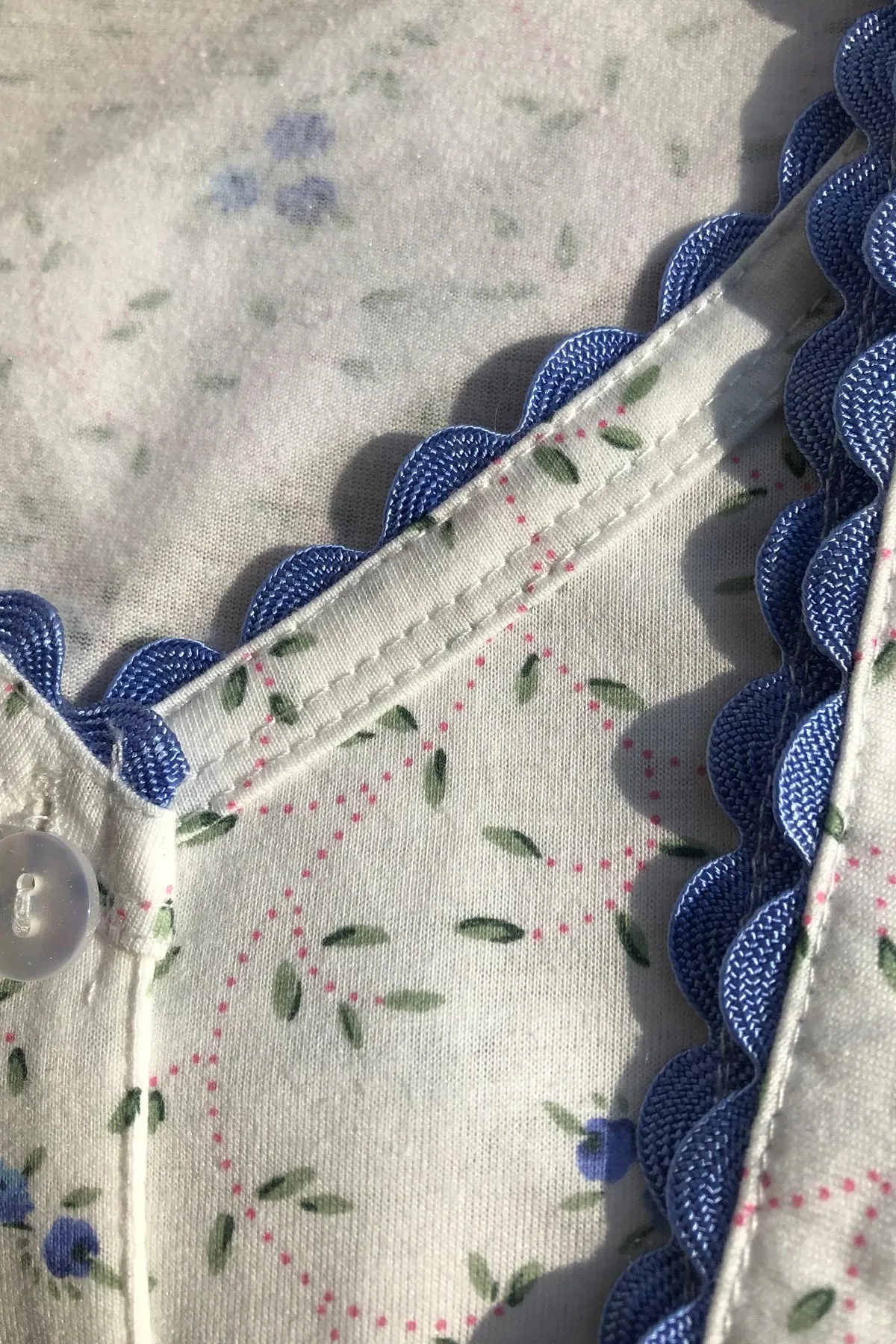Erica Blue Short Sleeve Pyjama - Marlon