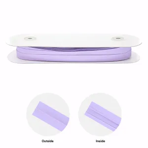 Extra Wide Double Folded Bias - Lavender - 16mm - 25 meters
