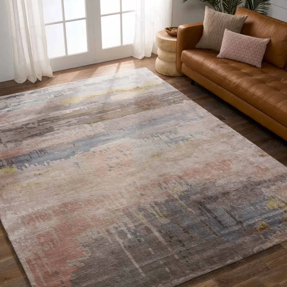 Genesis GES17 Blush/Light Brown Rug
