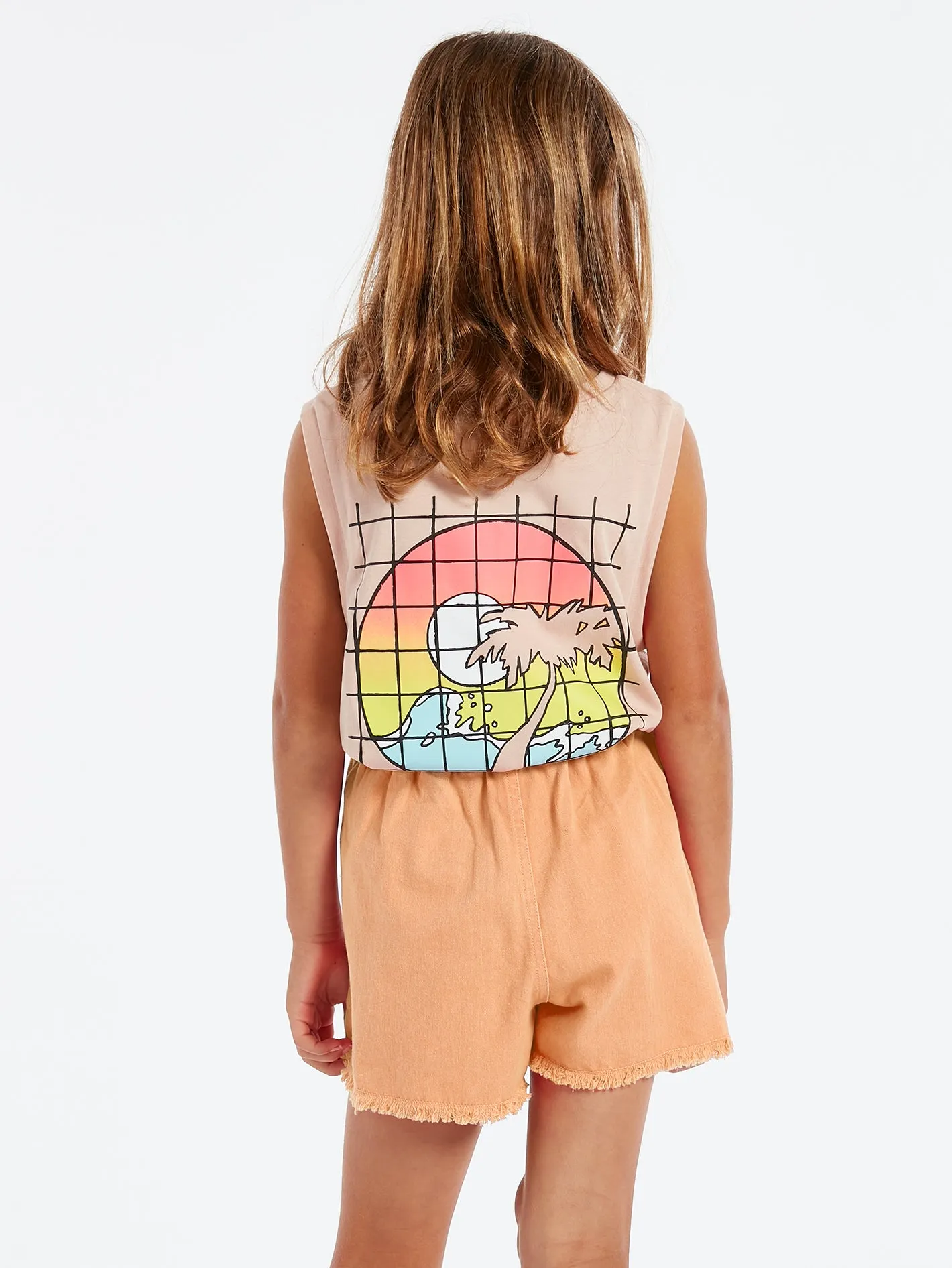 Girls Strutin Stone Short - Melon