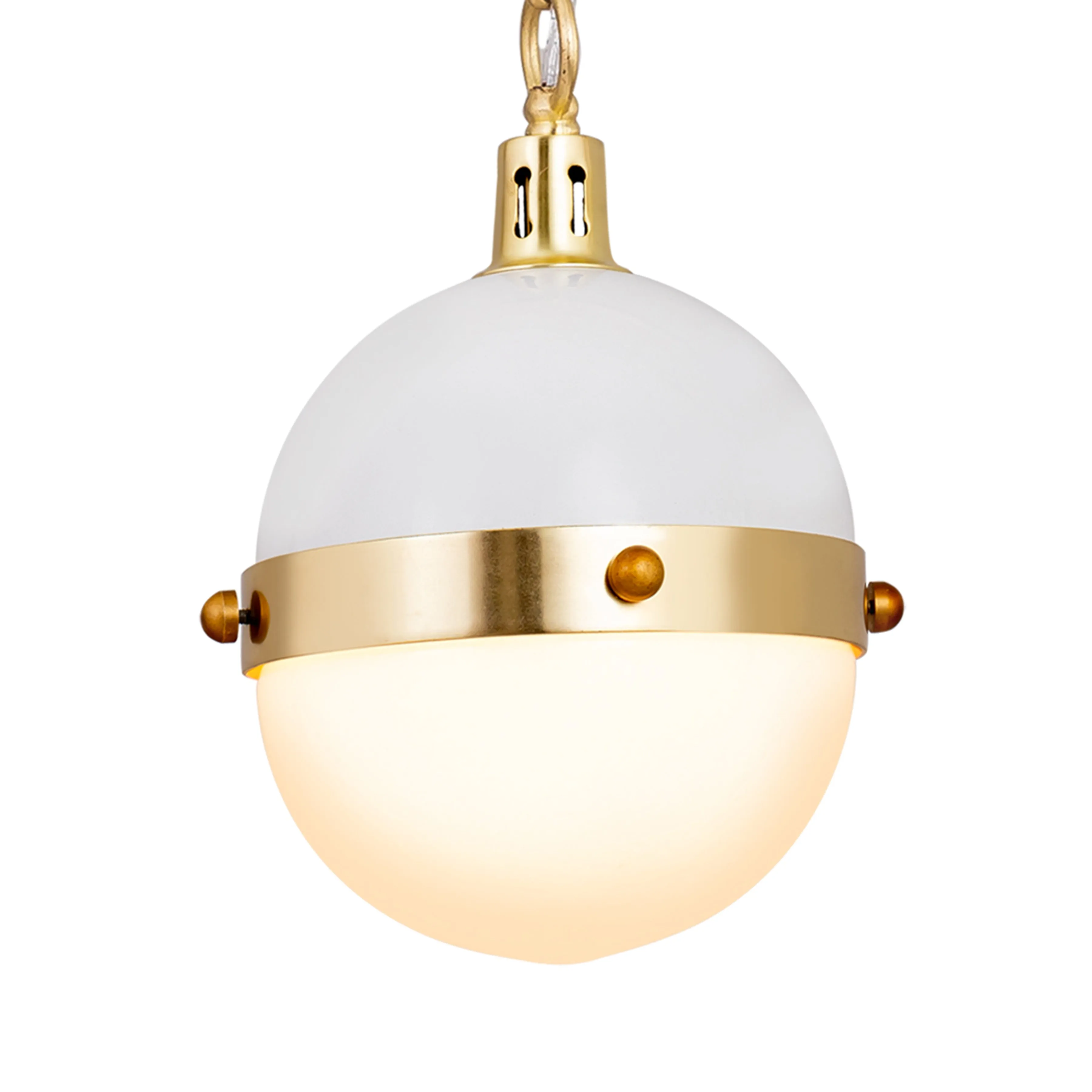 Harmelin 7" 1 Light Mini Pendant in White
