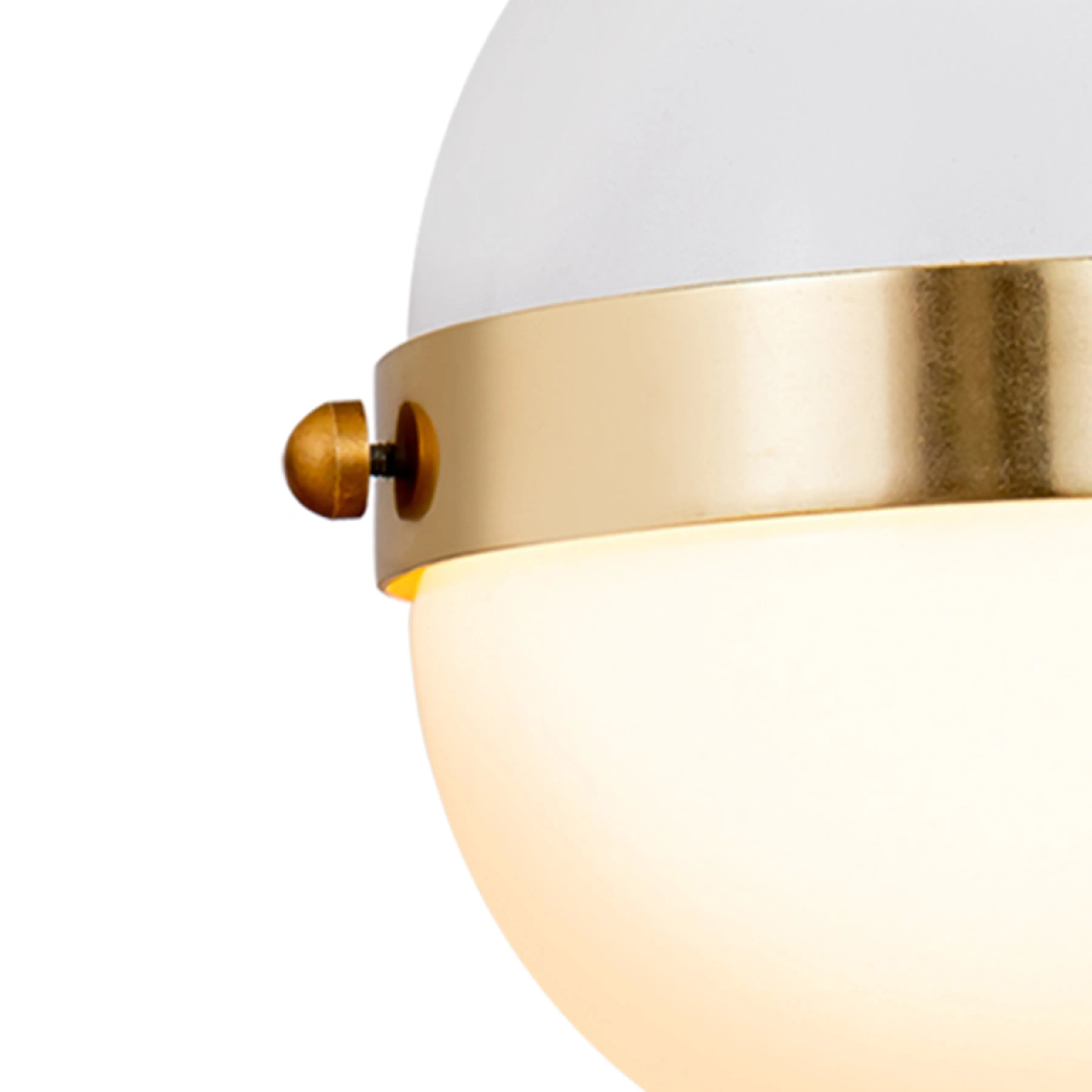 Harmelin 7" 1 Light Mini Pendant in White