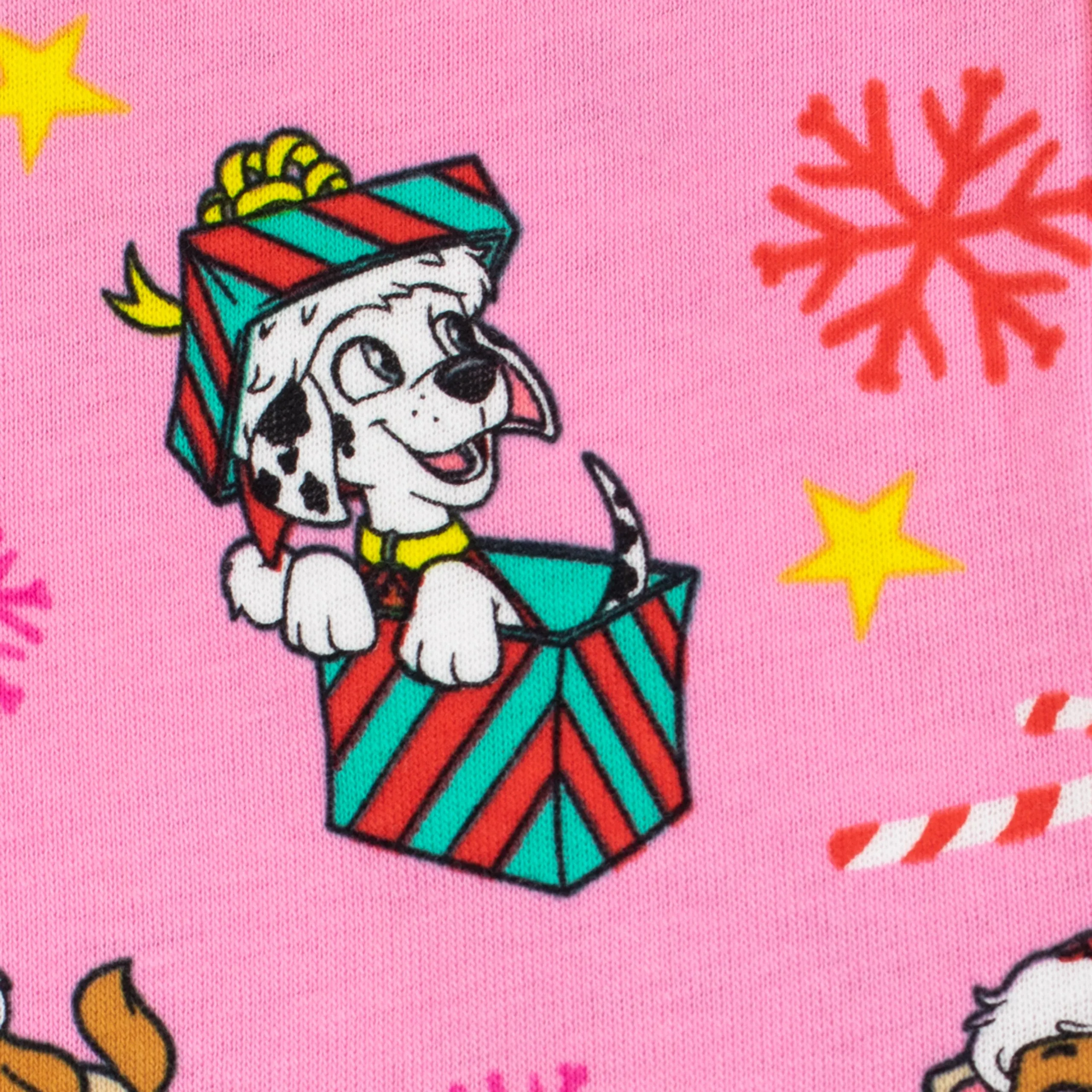 Kids PAW Patrol Christmas Snuggle Fit Pyjamas - Skye, Marshall, Rubble