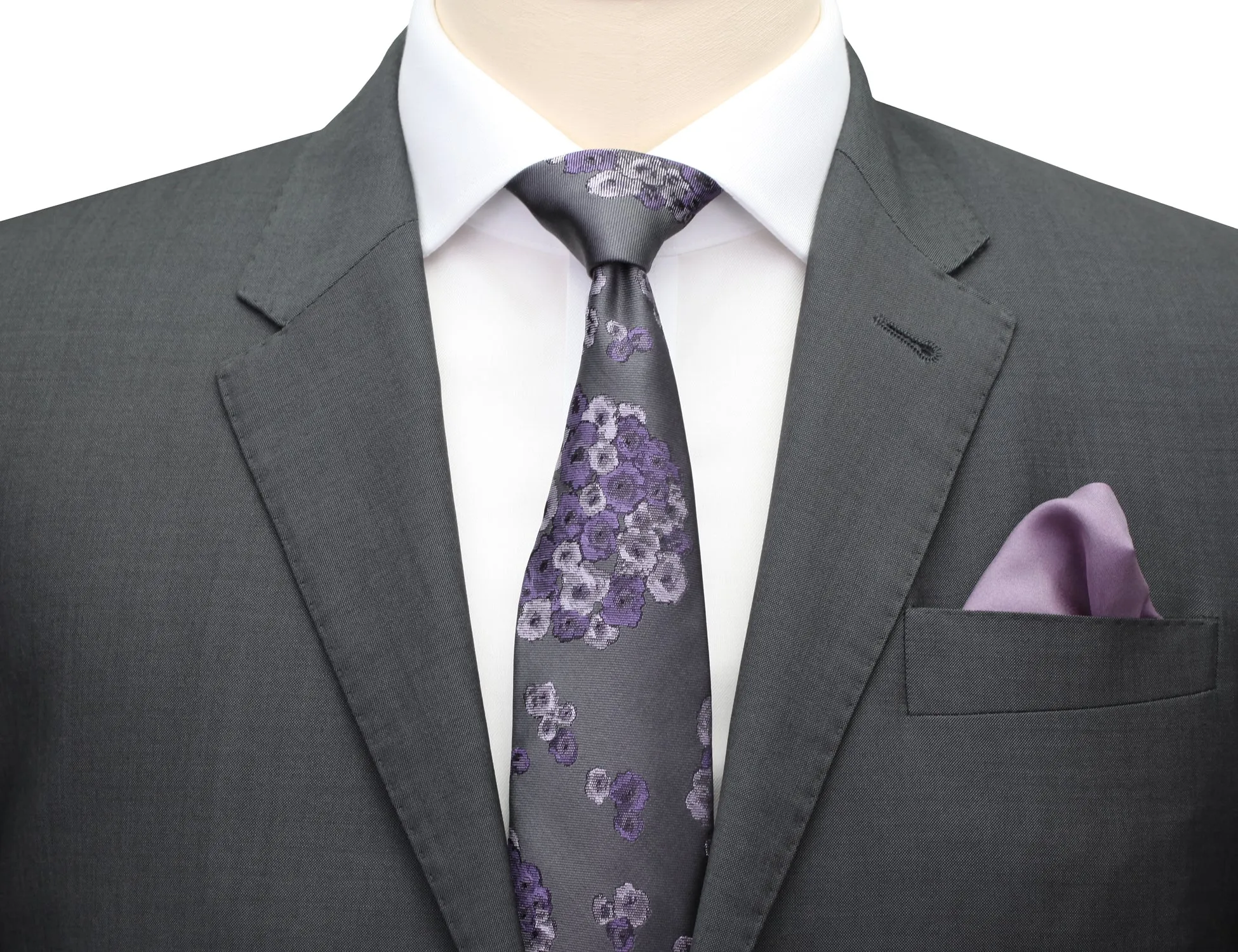 Lantana Tie in Thistle