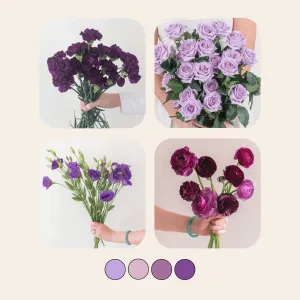 Lavender and Purple Mixed Box