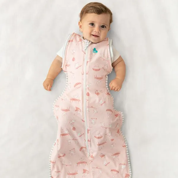 Love to Dream Swaddle UP Transition Bag (50/50) Lite 0.2 TOG - Light Pink