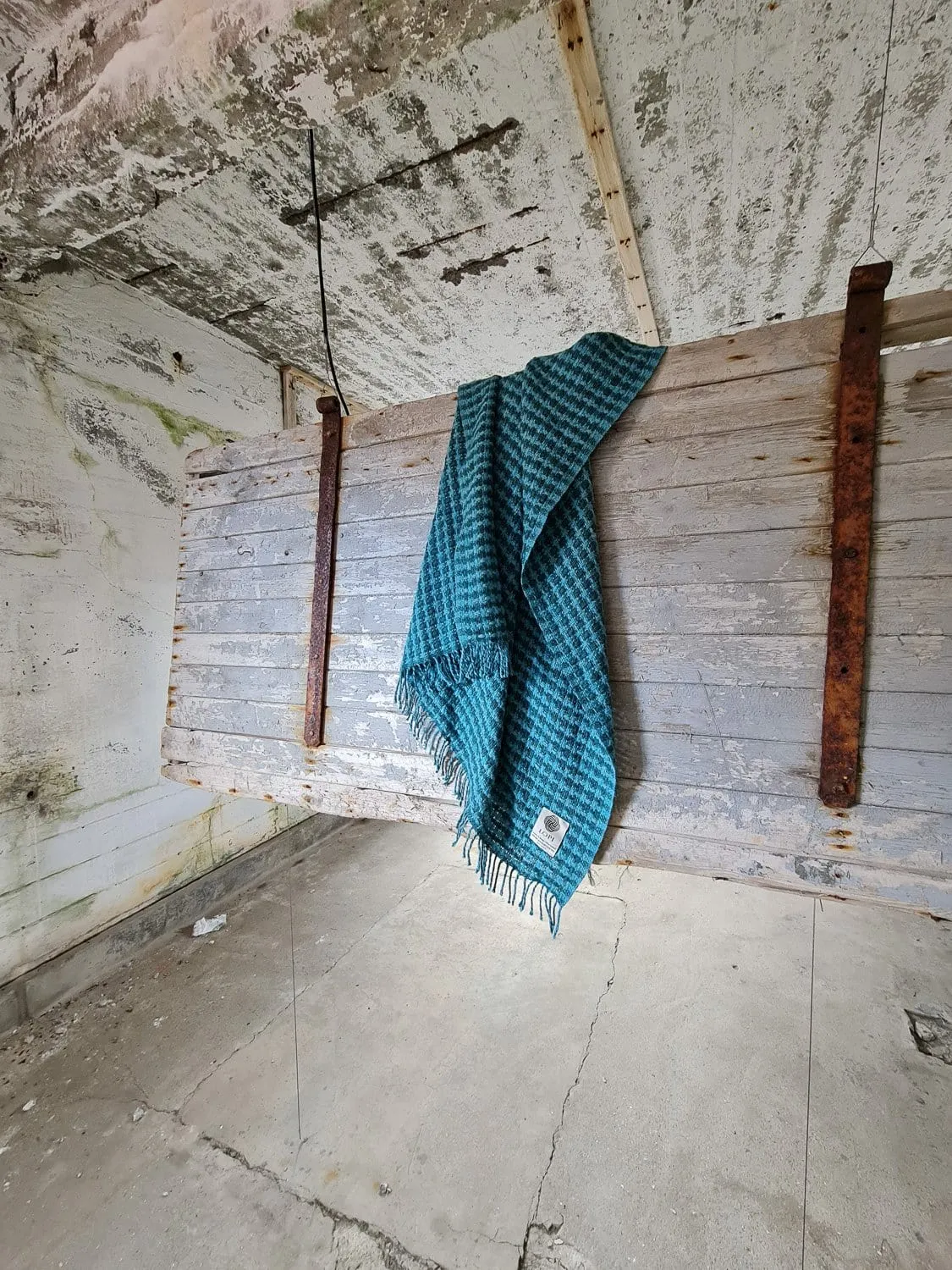 Léttlopi Wool Blanket - Glacier Blue