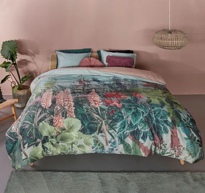 Lupine Quilt Cover Set Range Green