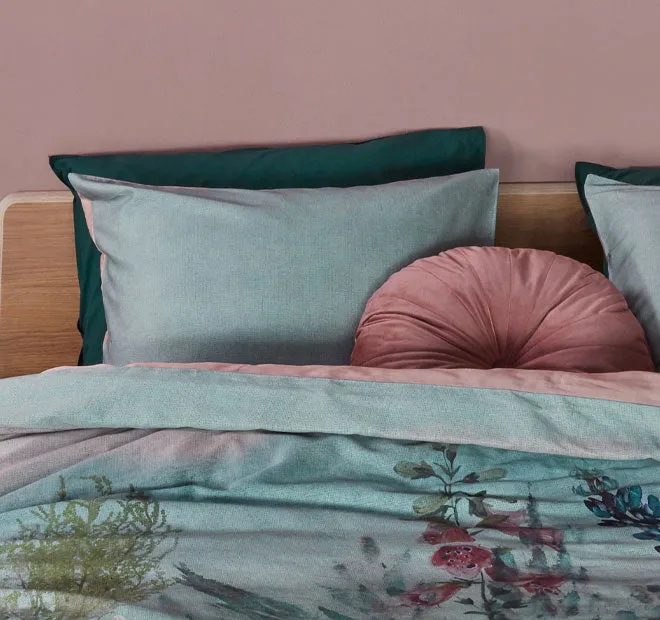 Lupine Quilt Cover Set Range Green