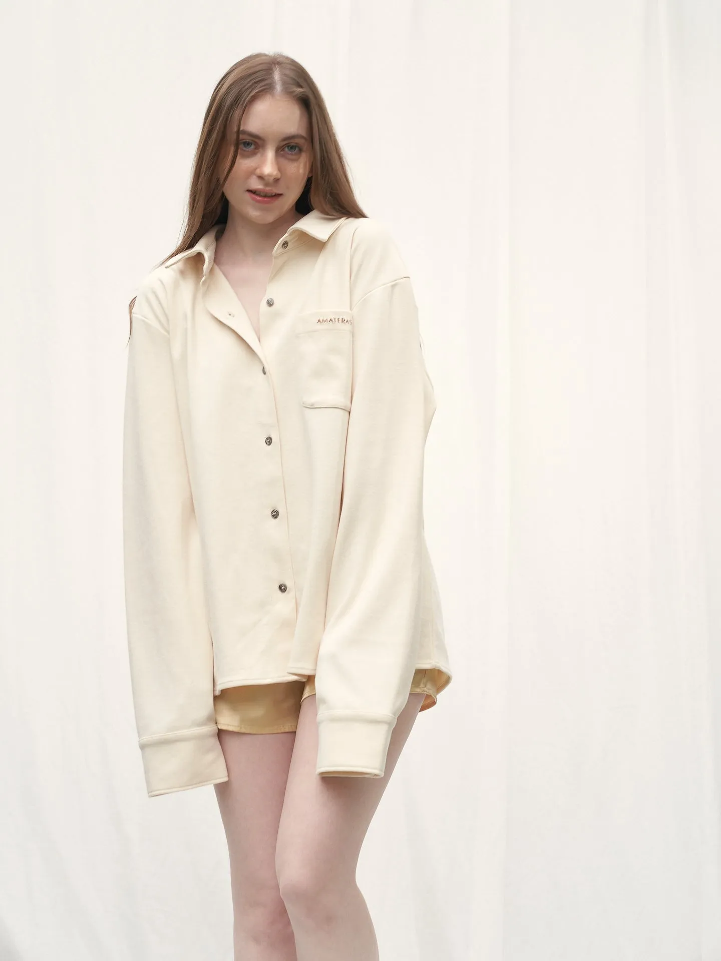 mix and match smooth satin pants / 蜂蜜(light yellow)