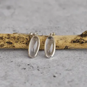 Oval Regency - Rose Quartz Dangles